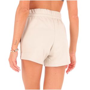 Shorts beige in cotone