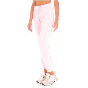 Pantaloni di tuta rosa in cotone
