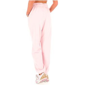 Pink jogger with drawstring waist