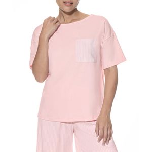 Adorable Lines Pink Short Sleeve T-Shirt