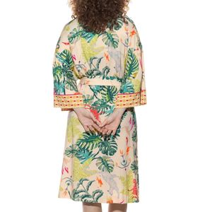 Mystick Jungle Dressing Gown with Belt