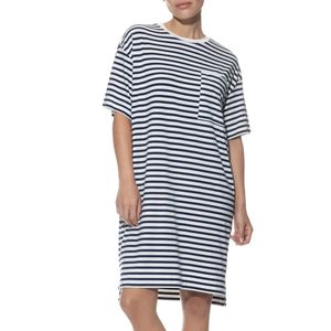 Pure Lines Striped Nightgown