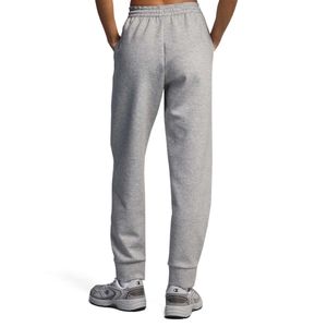 Grey Interlock Cotton Joggers