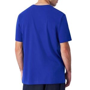 Cotton jersey T-shirt with chest logo