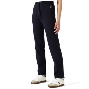 Jogger a gamba dritta tinta unita