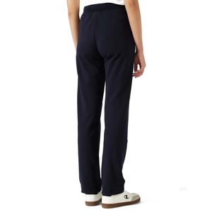 Jogger a gamba dritta tinta unita