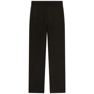 Jogger a gamba dritta tinta unita