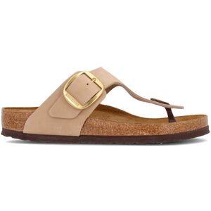 Ciabatte Big Buckle beige Regular Fit