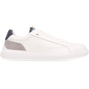Sneakers Quarter bianche in cuoio