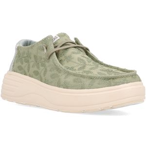 Bloom cotton shoes with embroidery