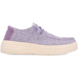 Bloom cotton shoes with embroidery