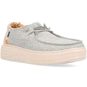 Poppy cotton shoe with logo