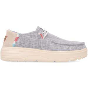 Poppy cotton shoe with logo