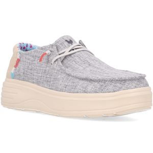 Poppy cotton shoe with logo