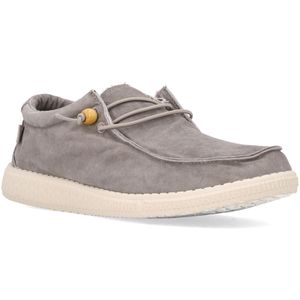 WP 150 Washed Lace-Up Moccasins