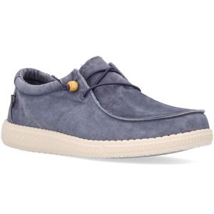Mocassini WP 150 Washed con lacci