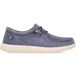 WP 150 Washed Lace-Up Moccasins