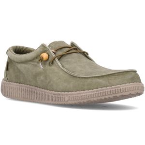 WP 150 Washed Lace-Up Moccasins