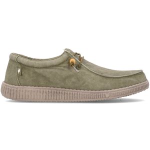 WP 150 Washed Lace-Up Moccasins