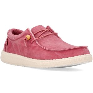 Mocassini WP 150 Washed con lacci