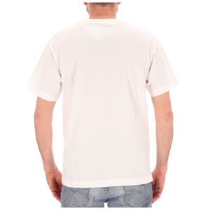 T-shirt girocollo con logo White