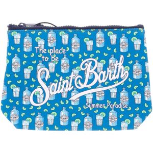 Aline scuba clutch bag Gin Time