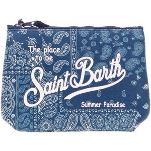 Aline in Scuba Bandana Plaid Pouch