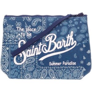 Aline in Scuba Bandana Plaid Pouch