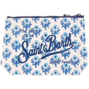 Pochette Aline in scuba Radical Flowers