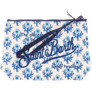 Pochette Aline in scuba Radical Flowers