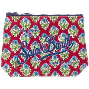 Pochette Aline in scuba Radical Flowers