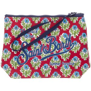 Pochette Aline in scuba Radical Flowers