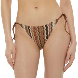 Slip bikini Virgo con fantasia chevron