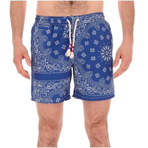 Blue Bandanna Round boxer shorts