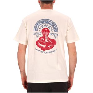 Charmer White Cotton T-Shirt