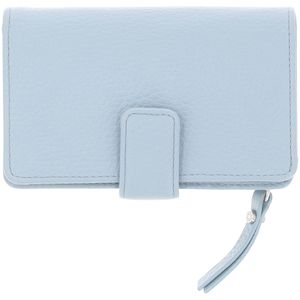 Grain wallet in hammered leather