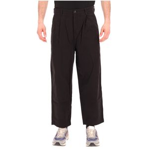 Pantalone cropped con pinces