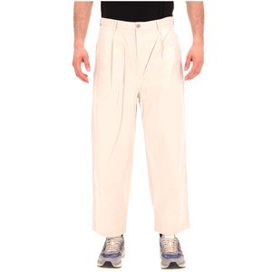 Pantalone cropped con pinces