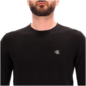 Pullover con mini logo CK