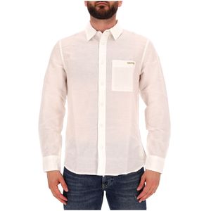Camicia con taschino sul petto in cotone