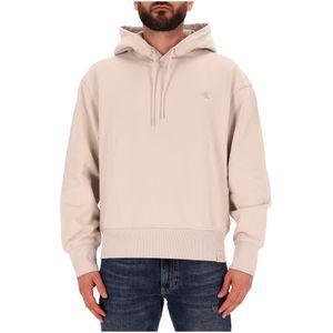 Felpa con cappuccio con logo CK