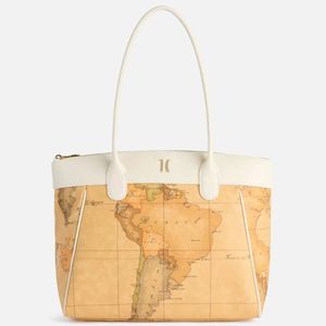 Borsa Shopping Heritage Geo in cuoio