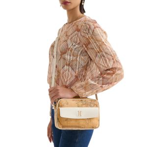 Heritage Geo Leather Shoulder Bag