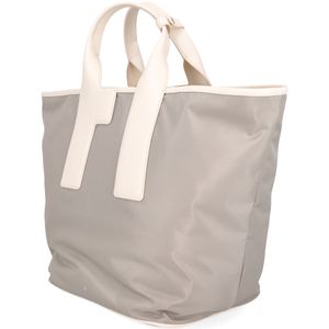 Feather Handbag L Ash