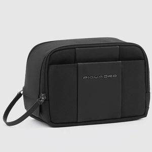 Beauty case in tessuto riciclato
