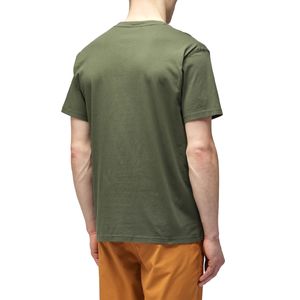T-Shirt in cotone con logo sul taschino