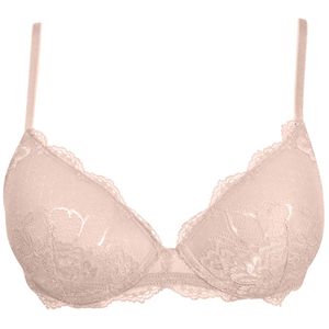 Non-wired graduated cup bra