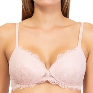 Non-wired graduated cup bra