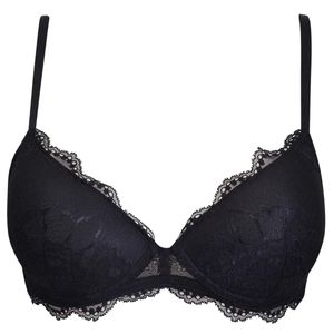 Non-wired graduated cup bra