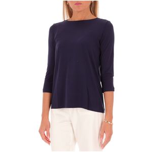 Lidia viscose sweater with 3/4 sleeves